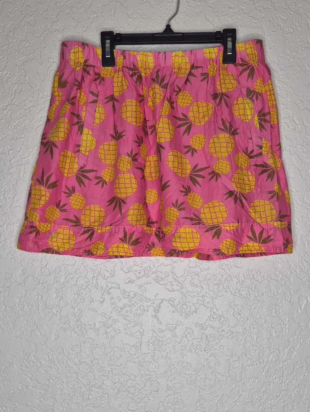 J. Crew Pineapple Print Mini Skirt Size M